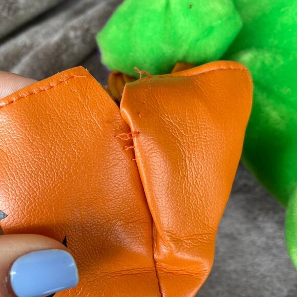 Vintage Vampire Bear Plush Halloween Dracula Doll 90s y2k Stuffed Toy Flaw READ - Picture 12 of 16